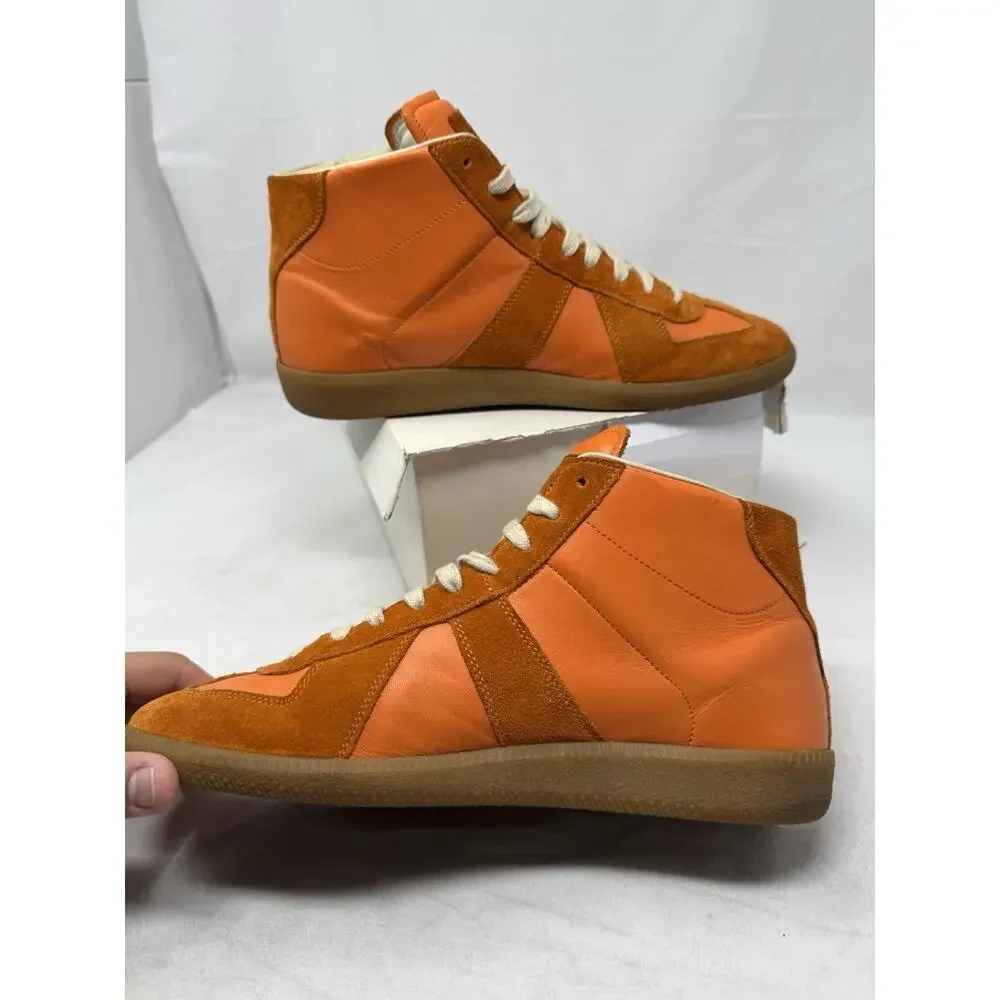 Maison Margiela GAT High Orange size 41 (US8) made in Italy